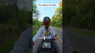 The biggest mini bike ever? #motorcycle #wr125 #yamaha #minibike