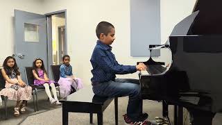Siddharth's First Piano Recital - Junebug Rag