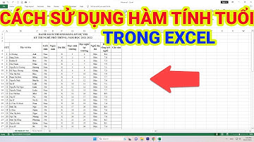 2 Thủ Thuật Sử Dụng Hàm Tính Tuổi Trong Excel Hiệu Quả