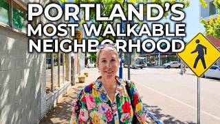 Portland’s Most Walkable Neighborhood | Williams Ave + Townhouse Tour