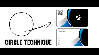 How to Make Business Card Templete With Circle - Tips & Tricks For Experts & Beginners -Ahsans Sabri