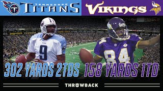 This McNair & Moss Matchup was Fun! (Titans vs. Vikings 2001, Week 13)