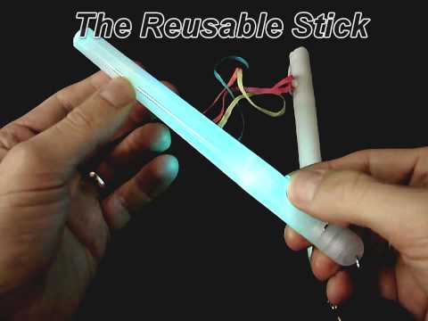 LED Stick Comparison - POI vs Reusable www.extremeglow.com