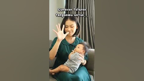 Cara mudah sendawakan bayi