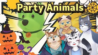 【Party Animals】あにまるぽこぽこハロウィンアクション！！【虎丸玲音/バンス・フォード/劫野/三神ハヤテ】
