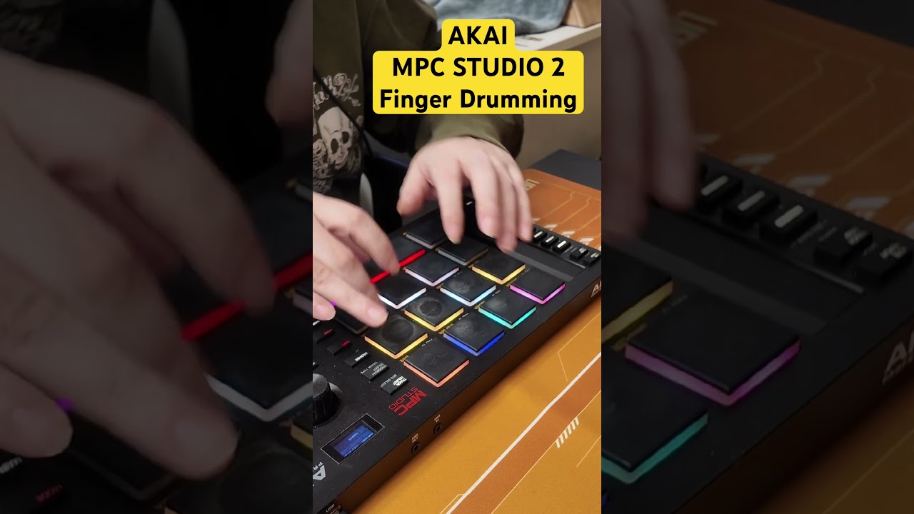 1日1ループその3 AKAI MPC STUDIO 2 フィンガードラム