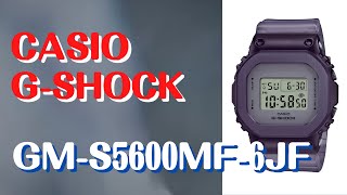 Jam Tangan Casio G-Shock Original Pria Dan Wanita GM-S5600MF-6 ---Unisex Models---