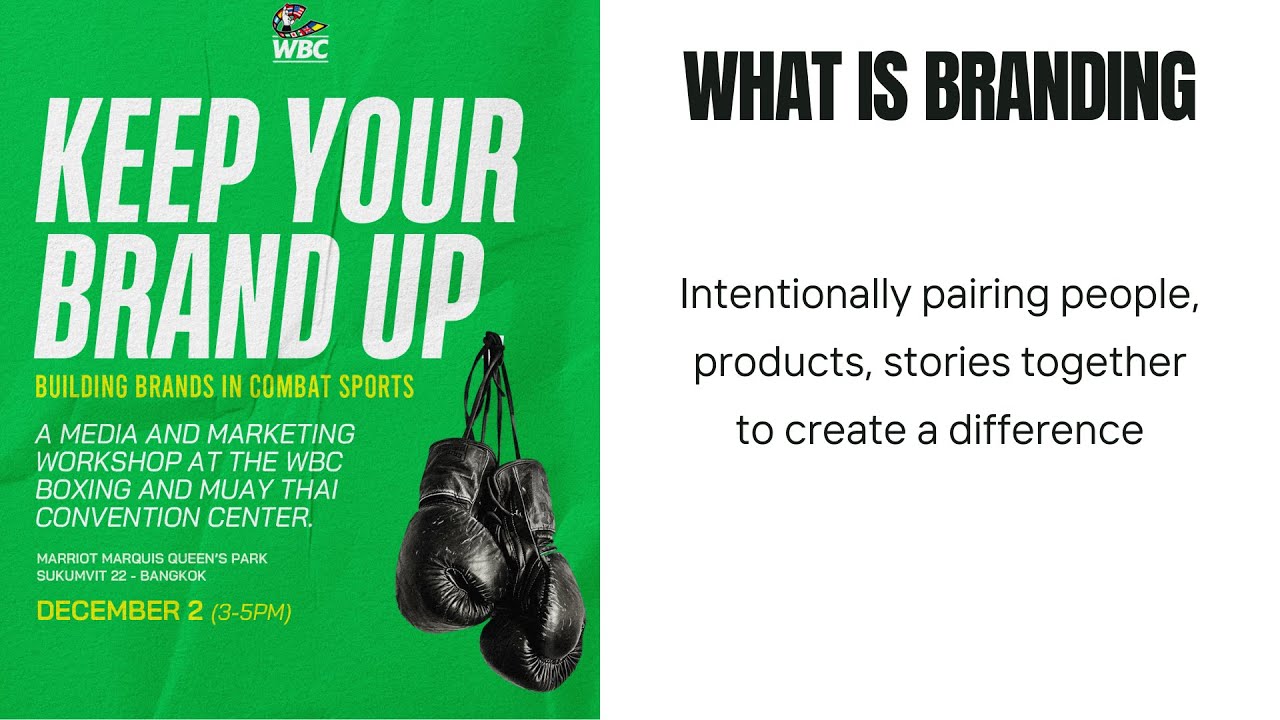Что такое брендинг в боевых видах спорта с Мэттом Лукасом
