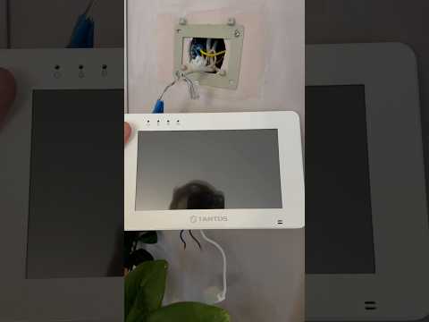 Замена аналогового видеодомофона TANTOS на современный IP AKUVOX с вызовом на мобильное приложение👌