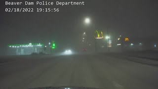 Beaver Dam Police Squad video snow squall