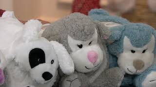 Berkshire Blanket Cozy Throw Animal Buddy Snuggle Set on QVC