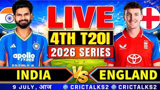 🔴 Live: India vs England, 4th T20I | 2026 Series | Cricket Match Today Score & Commentary screenshot 4
