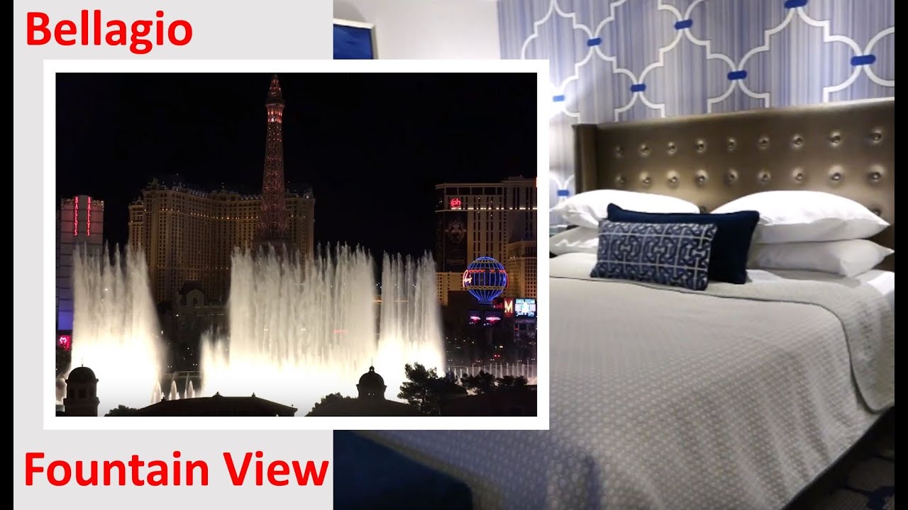 Bellagio Fountain View Room Review 2019