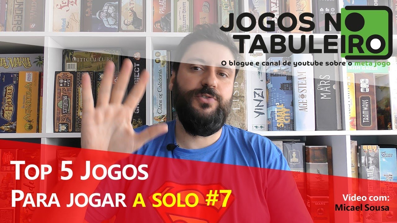 TOP 5 MELHORES JOGOS DE TABULEIRO 