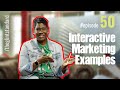 Interactive marketing examples