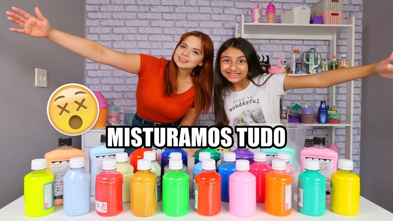 TIPOS DE CRIANÇAS FAZENDO SLIME #9 - FOFINHA VS IDOSA - (ft. CRESCENDO COM  LULUCA ) - Julia Moraes 