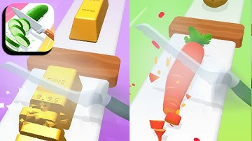 Perfect Slices - Gameplay (Android) Walkthrough 50-53 Levels