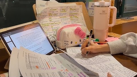 STUDY WITH ME 3hrs📚 | Background noise,no music,no break｜motivation | نذاكر معًا لمدة 3 ساعات