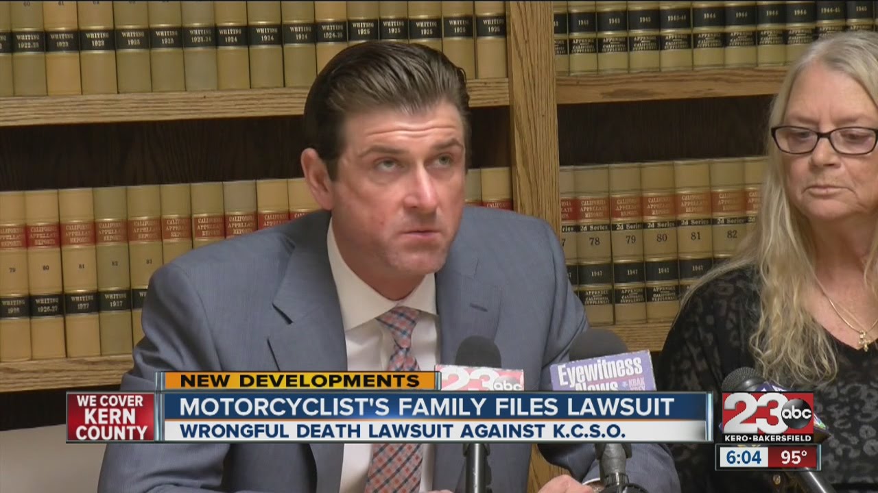 Family of motorcyclist killed files wrongful death lawsuit - YouTube