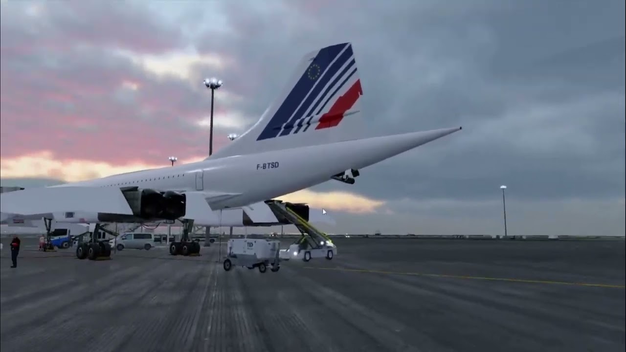 Quick non-VR tutorial Brisbane-Sydney for Heritage avionics package v3.91 for Concorde FXP 3.51