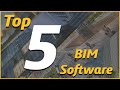 Top 5  best bim building information modeling software