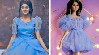 Shivangi Joshi same dress 👗 colour ❤️ doll 👰dress 👗#Soniya verma short #youtube  #shivangijoshi