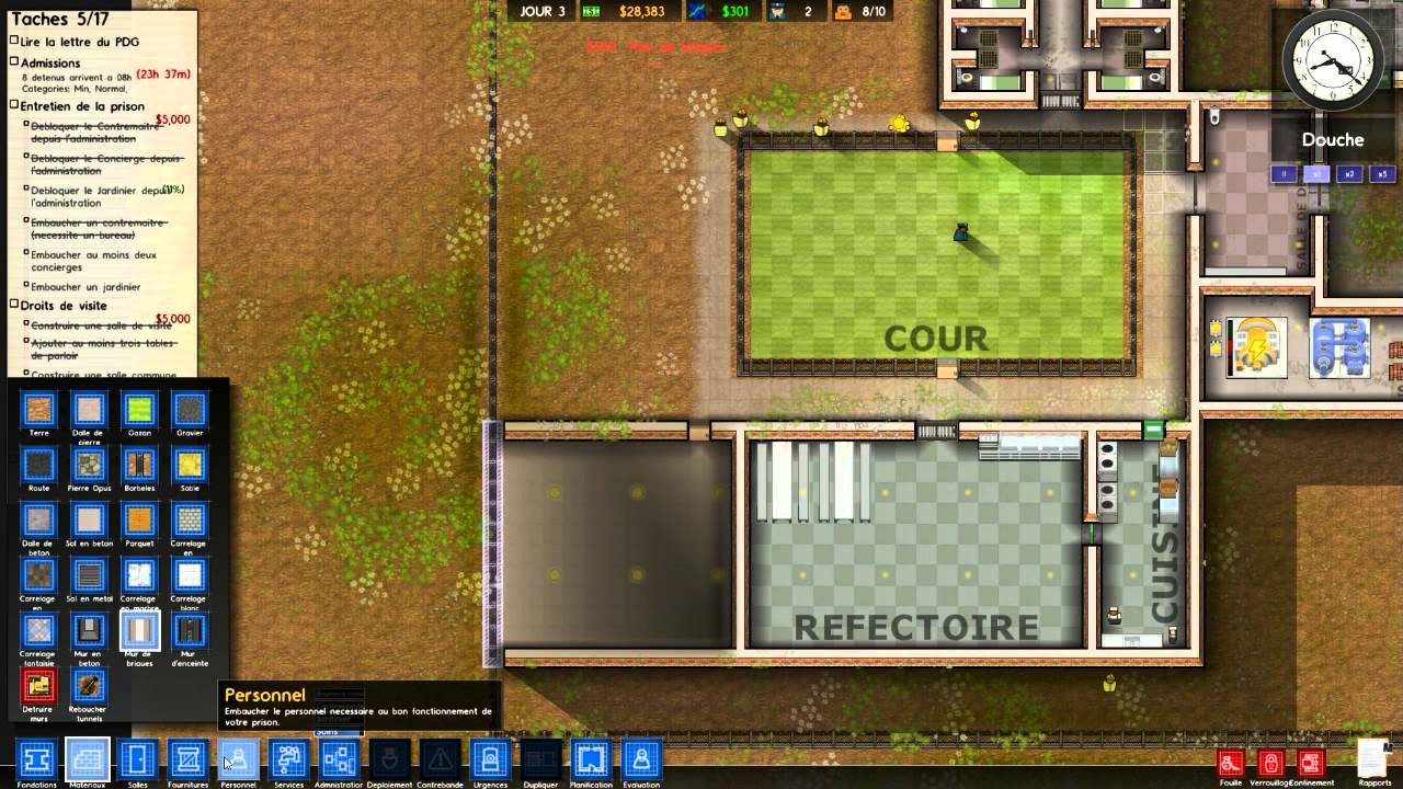 Tutoriel FR - Prison Architect - Episode 2 - YouTube