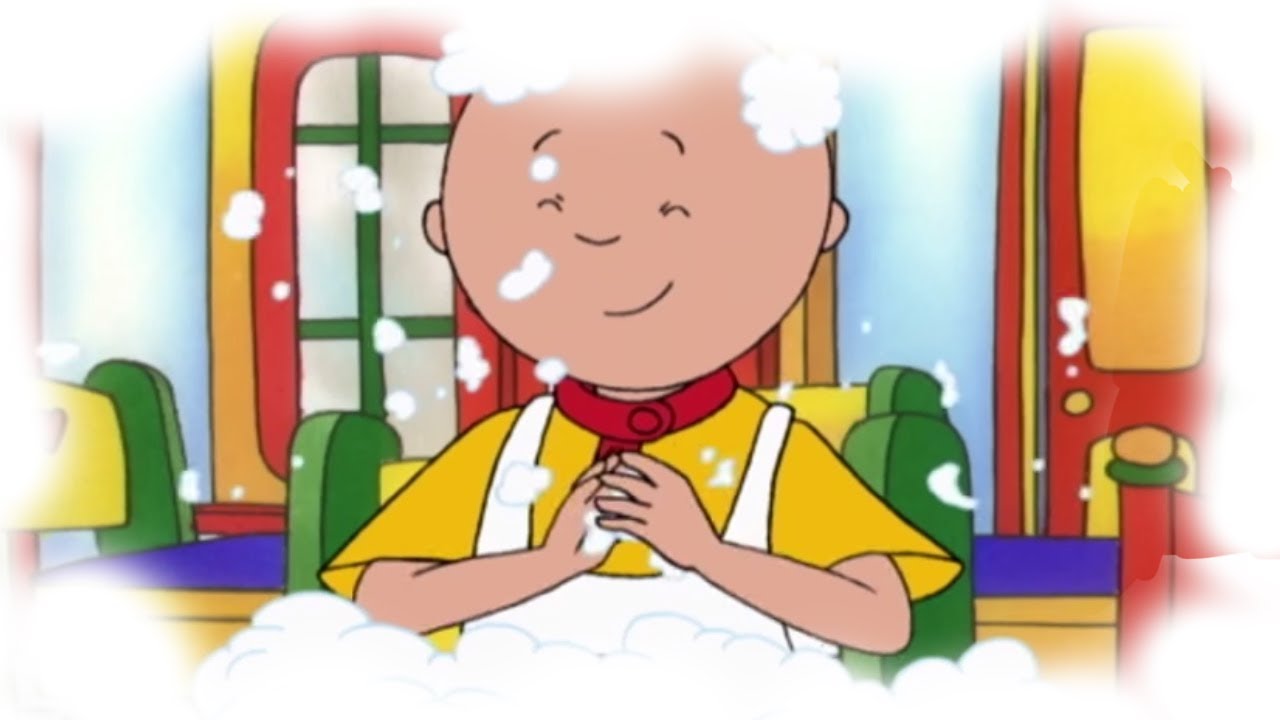 Funny Animated cartoons for Kids | Caillou's Bubble Bath | Watch