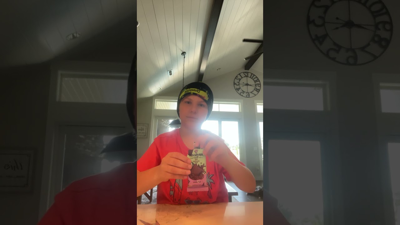 First try of Mr East chocolate