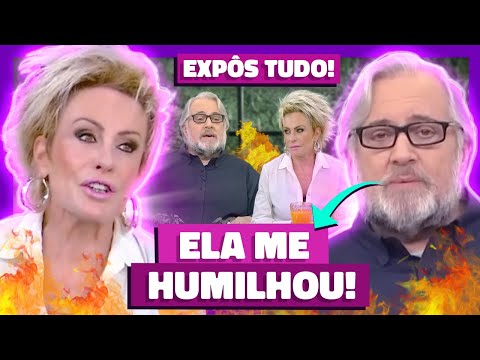 ANA MARIA BRAGA É ACUSADA DE HUMILHAR JORNALISTA LEÃO LOBO! | Virou Festa