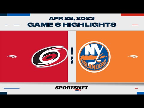 NHL Game 6 Highlights | Hurricanes vs. Islanders - April 28, 2023