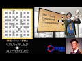 The Grand Final Puzzle From The Times Crossword Championship