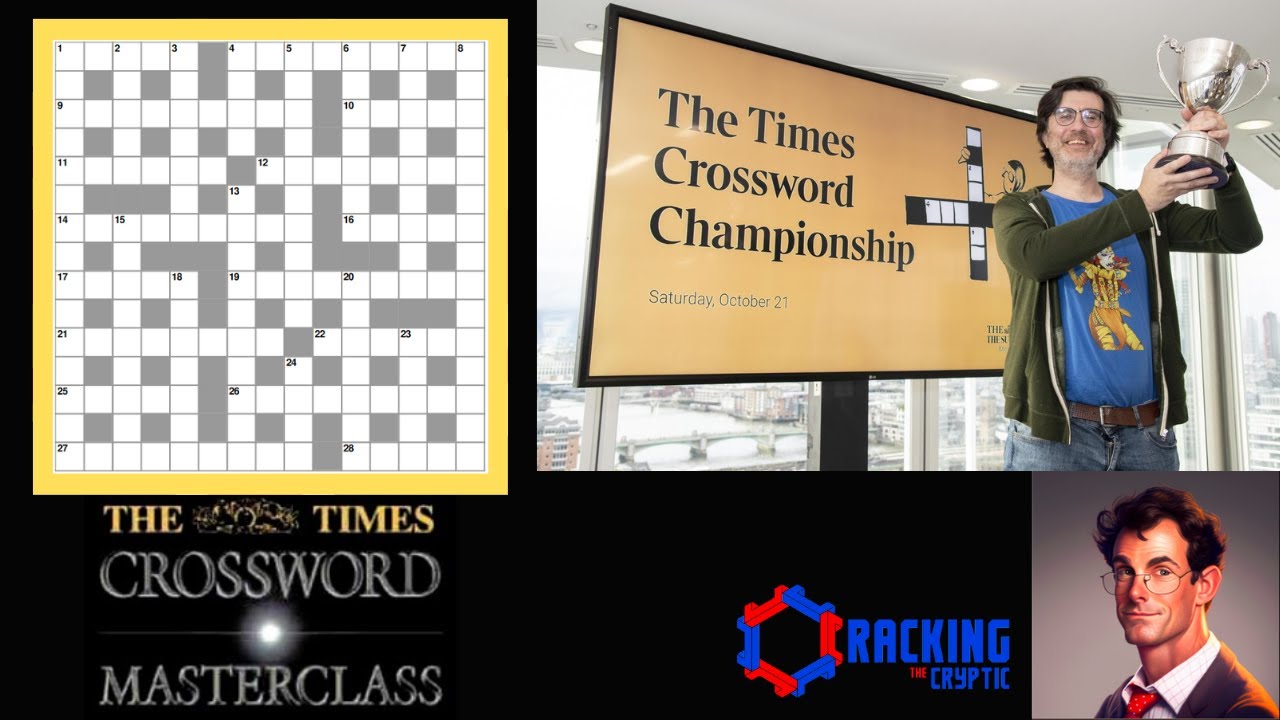 The Times Crossword Friday Masterclass: Episode 39 