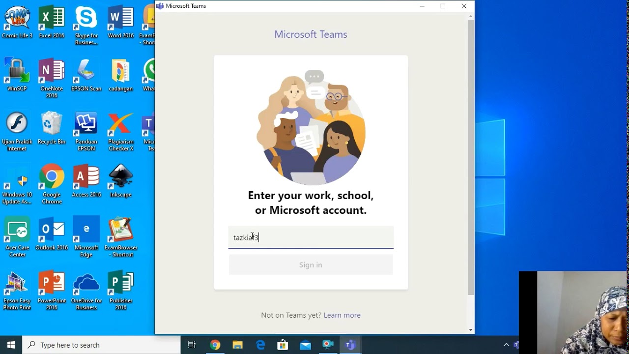 cara membuat membuat akun teams gratis - YouTube