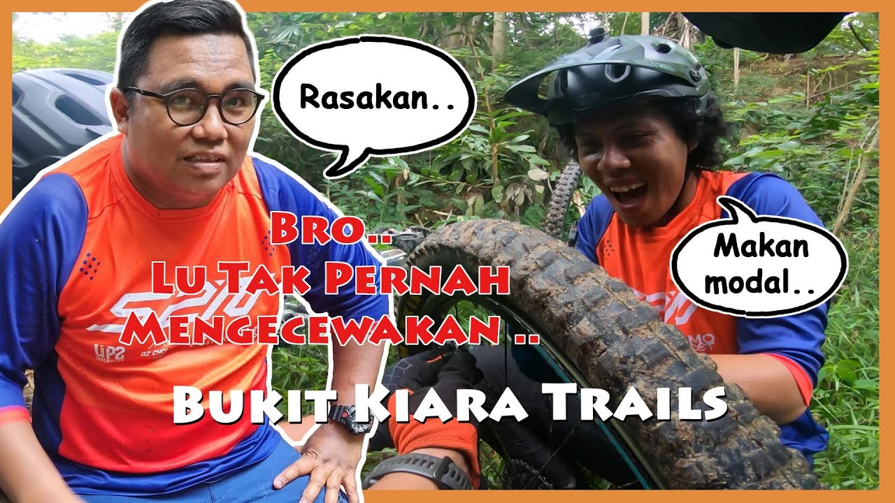 MTB Malaysia | Makan Modal Turun Trail Flintstones | Bukit Kiara Bike Trail