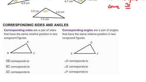 SP - MATH 8 - UNIT 7 - SECTION 1 - NOTES