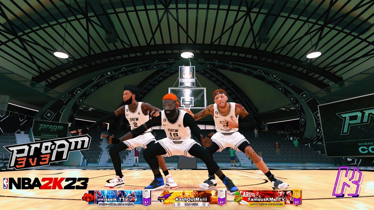 NBA 2K23 Pro-Am 3v3 Highlights and Funny Moments ft. @FamousKM