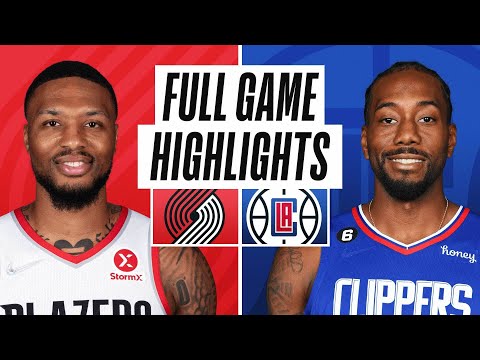 Download TRAIL BLAZERS at CLIPPERS | NBA PRESEASON FULL GAME HIGHLIGHTS | October 3, 2022