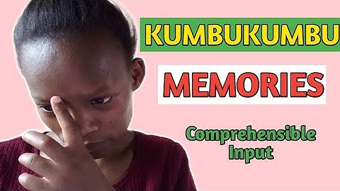 TALK ABOUT MEMORIES IN SWAHILI - COMPREHENSIBLE INPUT