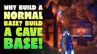I Turned This Dark Cave Into A Secret Base (Enshrouded Gameplay - Full Build)