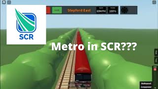 I found a game where you can still drive Metro and TramLink in SCR