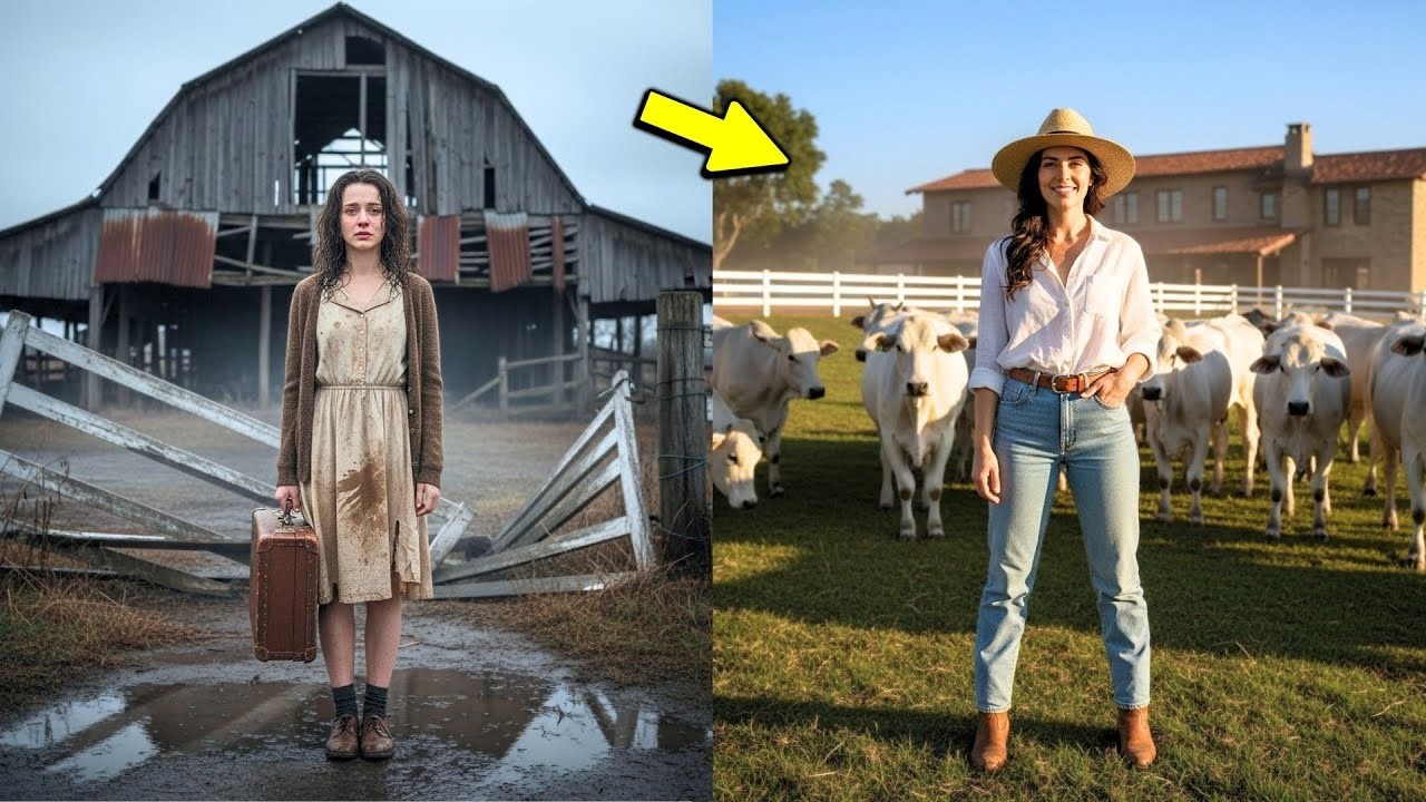 SU FAMILIA RICA LE DEJÓ SOLO UNA GRANJA EN RUINAS… AÑOS DESPUÉS LA VIERON EN TV Y QUEDARON EN SHO