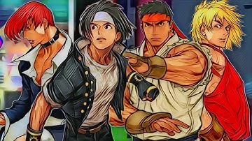 Capcom vs. SNK | Redream Emulator for Mobiles | Iori Yagami & Kyo Kusanagi vs. Ken & Ryu