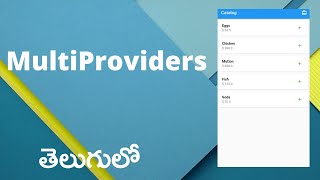 Multi Providers in Flutter #3 | In Telugu  | Sai Gopi
