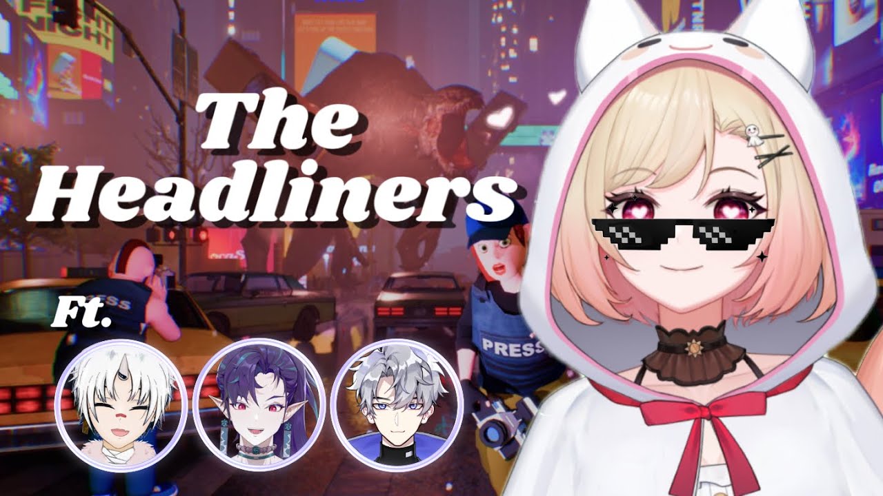 【 聯動 】THE HEADLINERS ⟡ #1 ✸   𓈒꙳ ෆ ☀  #酒酒Live | MYViki