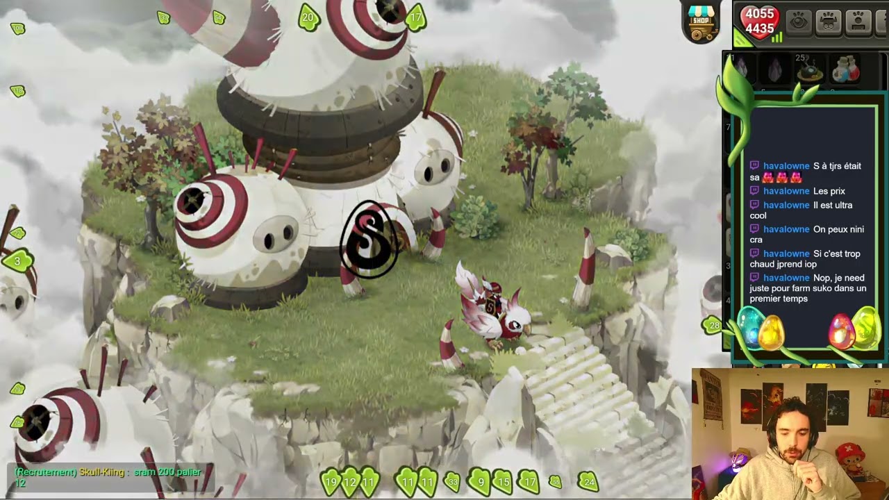 du farm, du roi skai, de la missiz, un bon menu