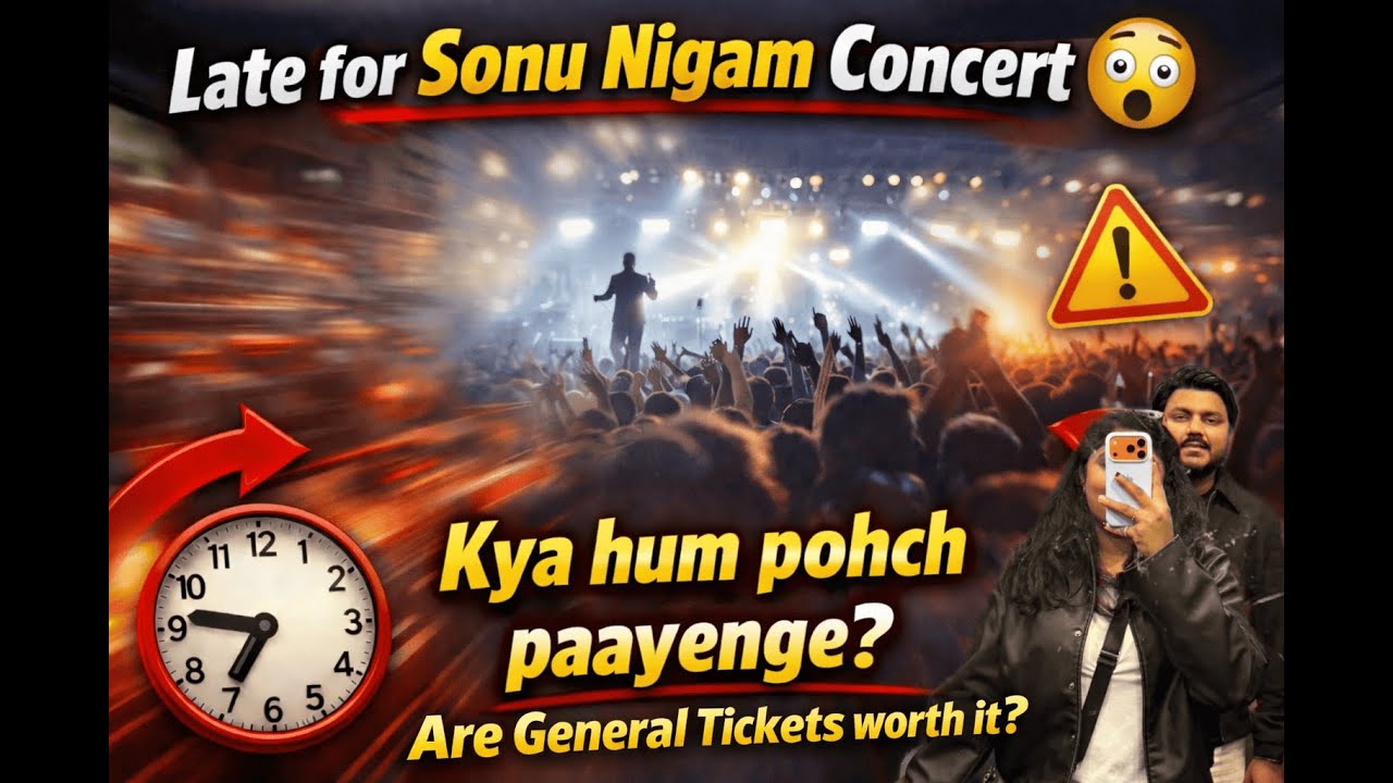 Are General Access tickets worth it? | Sonu Nigam Live 2026 | Satrangi Re 