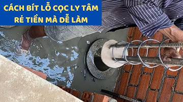 Tập 5: Cách bít đầu cọc ly tâm. Liên kết cọc vào đài móng | Ngôi nhà của bạn.