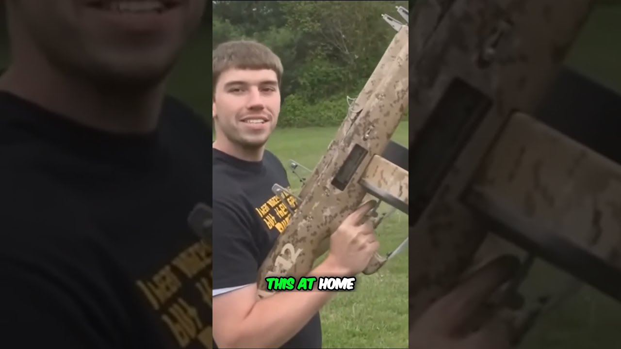The Most Powerful Weapon A Russian With Two AA 12s