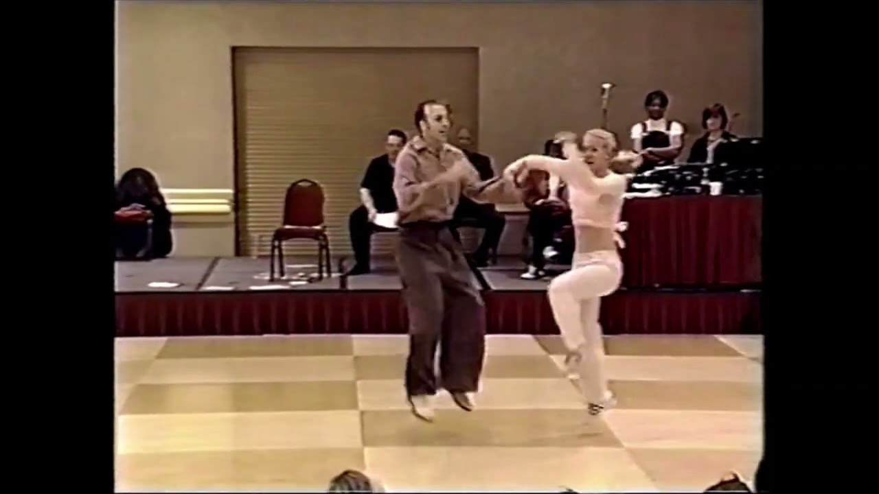 ALHC 2001 Am Showcase Finals Kevin St  Laurent Carla Heinery